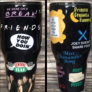 Create your own TV/MOVIE themed Glitter Tumbler!